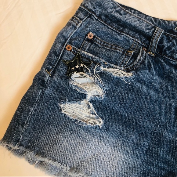 American Eagle Distressed Cutoffs - Picture 2 of 7